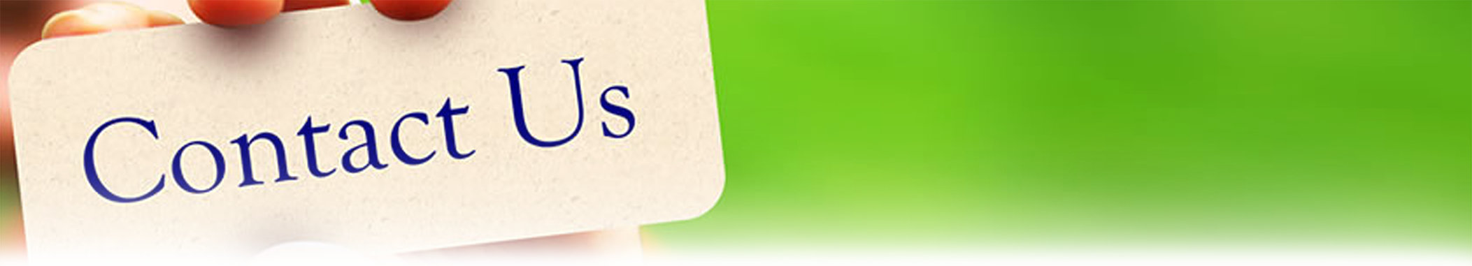 Contact Us Banner Contact Us Banner